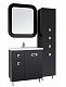 Водолей Мебель для ванной "Арнелла 80" напольная черная – фотография-9